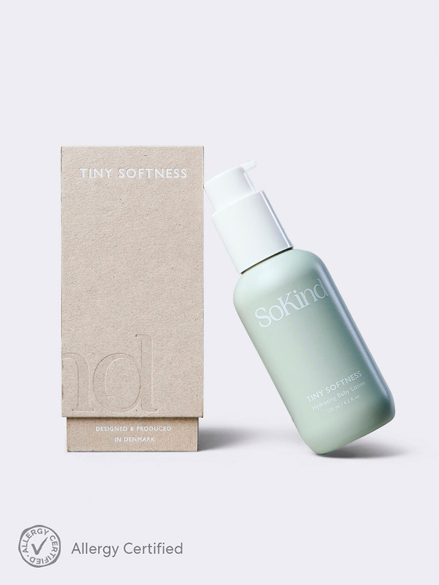 Baby body lotion fra SoKind - Tiny Softness