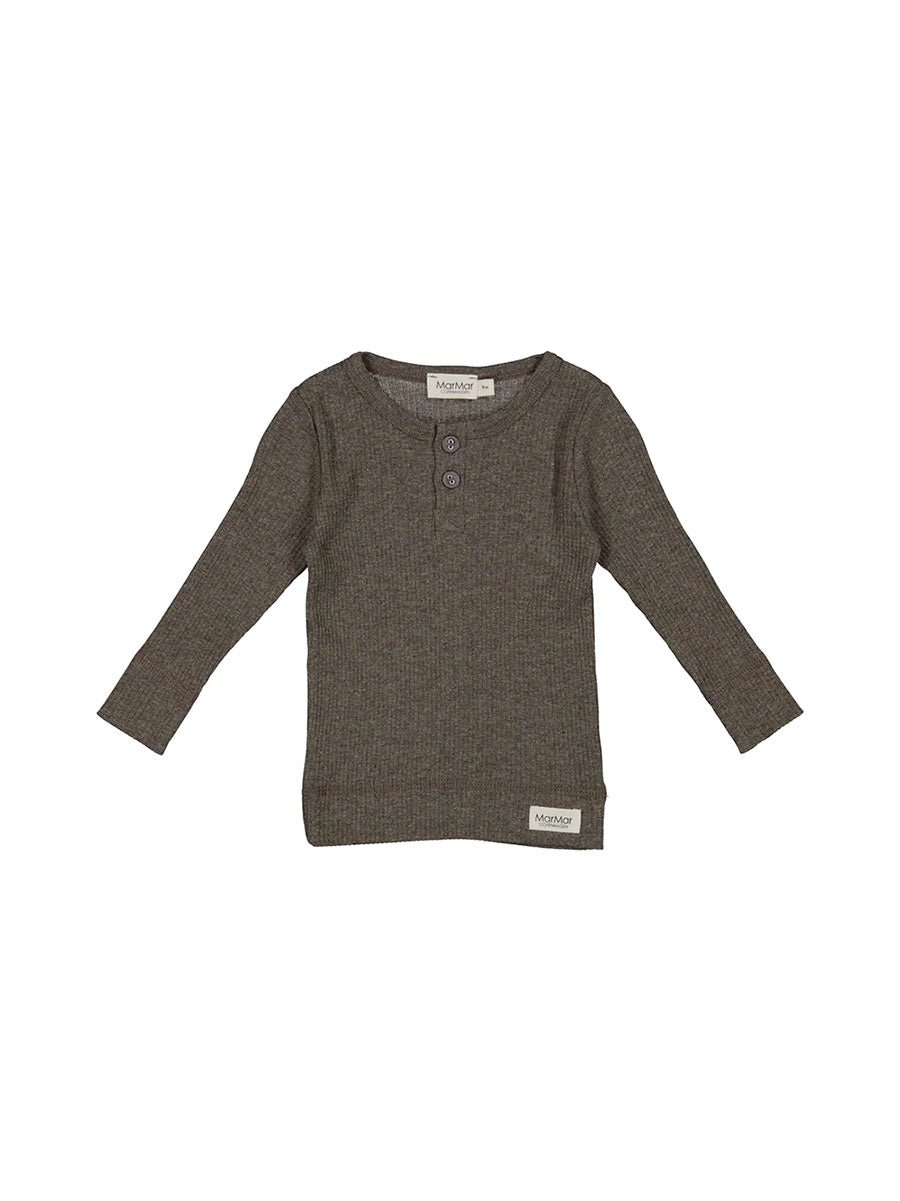 MarMar bluse Coffee melange