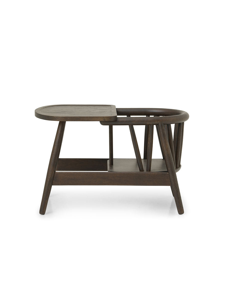 Børnestol med bord fra Oaklings, Smilla - Smoked Oak