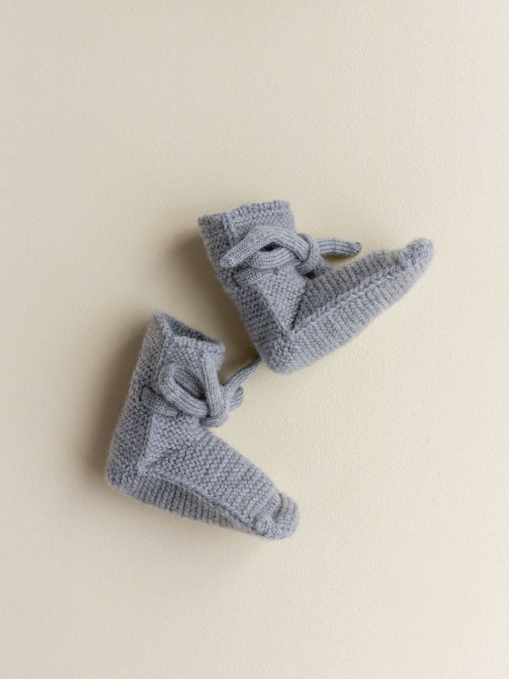 Futter i merino uld fra Hvid - Grey Melange