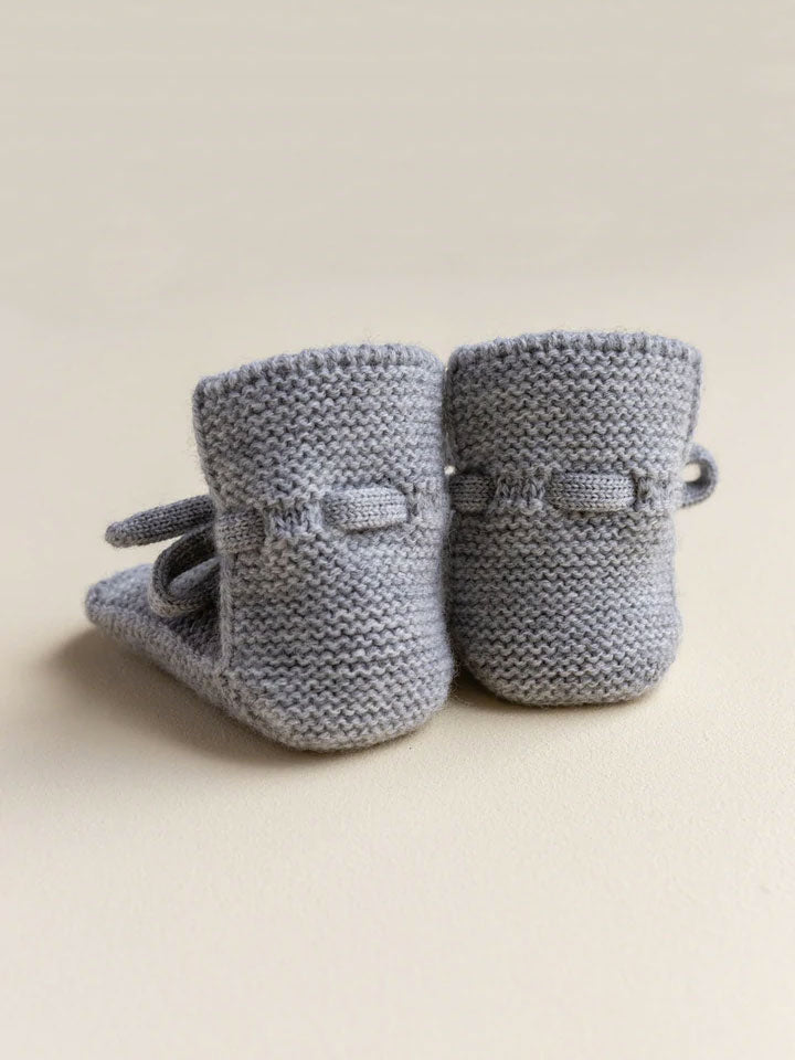 Hvid Knitware futter - Grey Melange