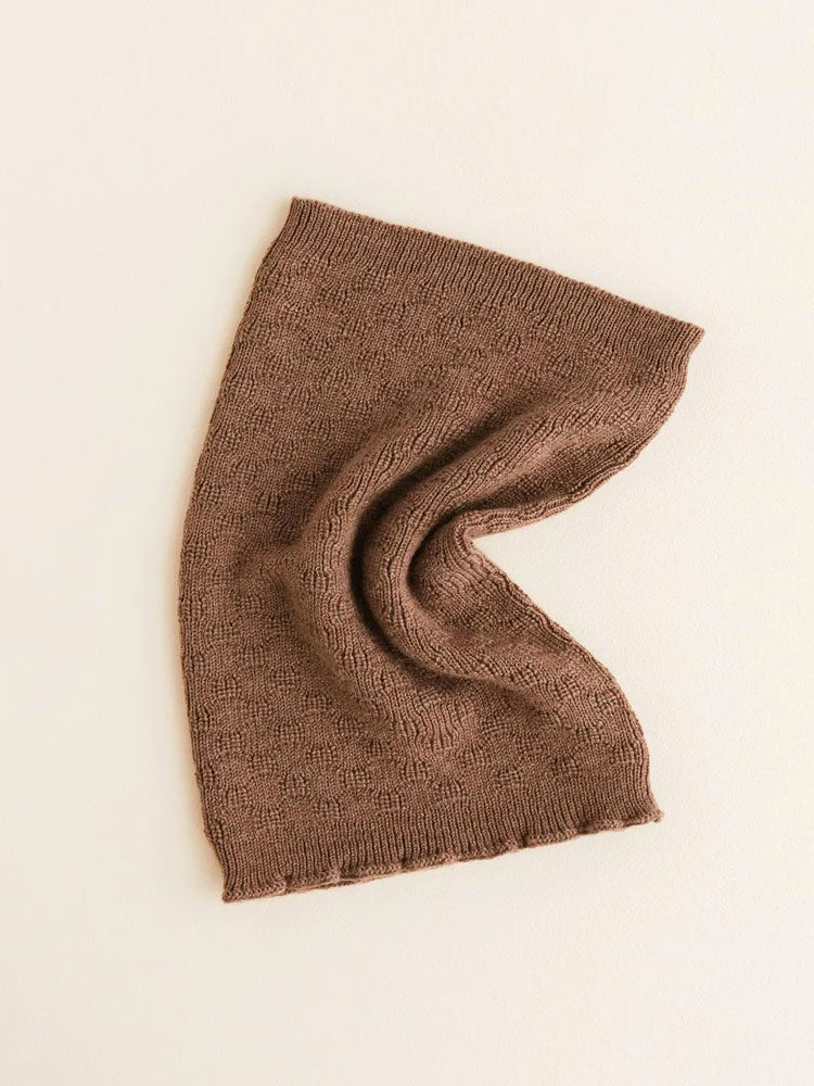 Halsedisse fra Hvid Knitware - Mocha