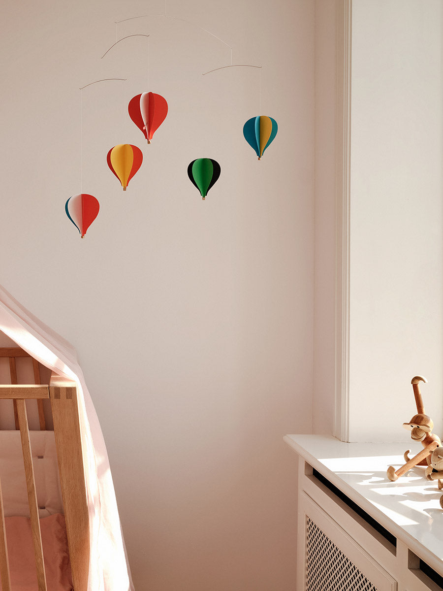 Flensted Mobile med 5 luft balloner