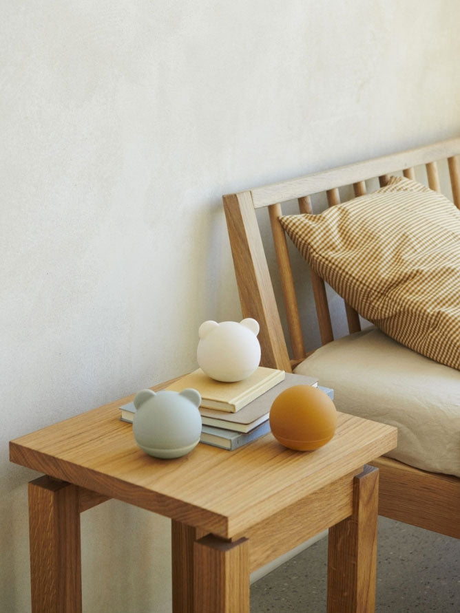 Natlampe i blød silikone fra danske Liewood.