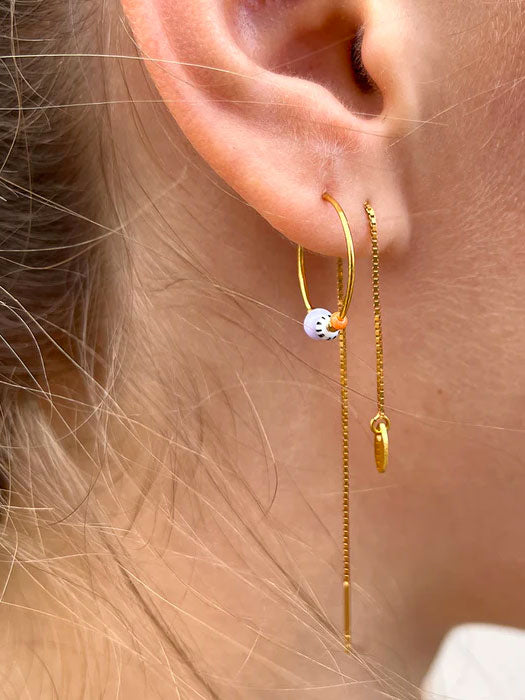 Darling Lavender og Leaf Hoop fra by Thiim