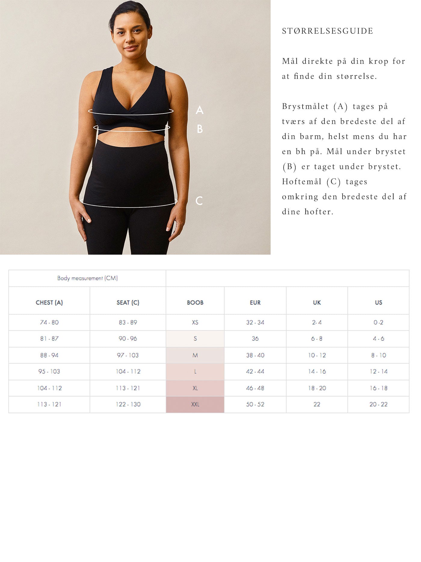 Boob Design amme t-shirt størrelse