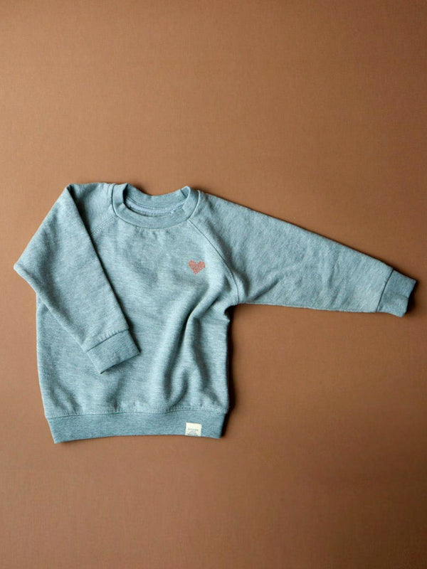 Sweatshirt - mineral grey
