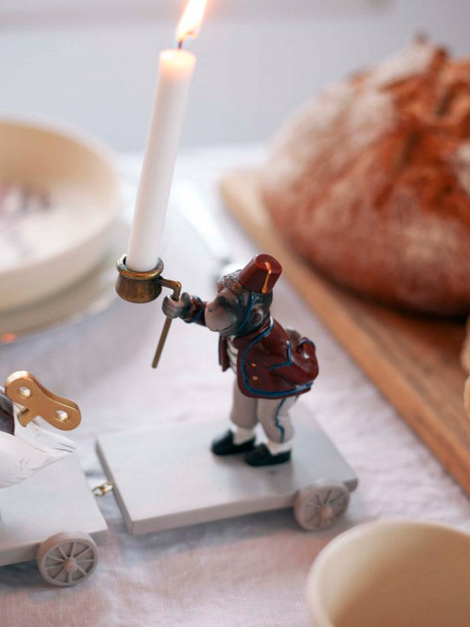 Fødselsdag tog med lys