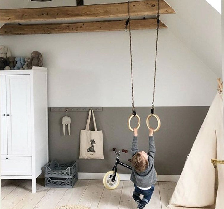 Anbefaling af gymnastikringe i træ