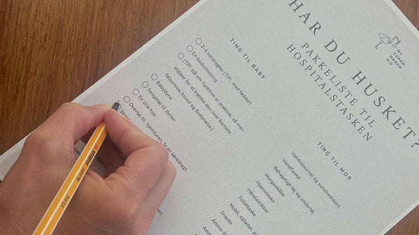 Har du husket? - Komplet liste til hospitalstasken