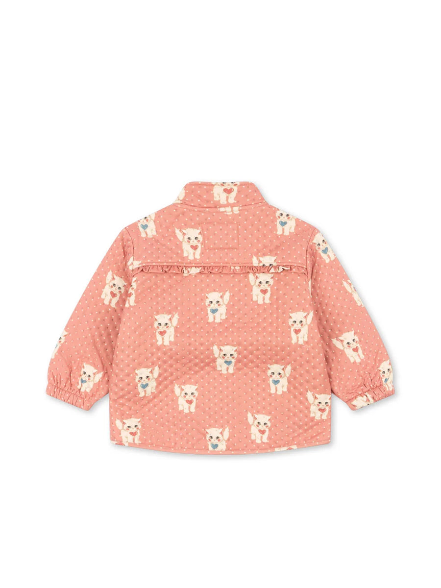 Termojakke med fleece fra Konges Sløjd - Ciao Miao Rose.