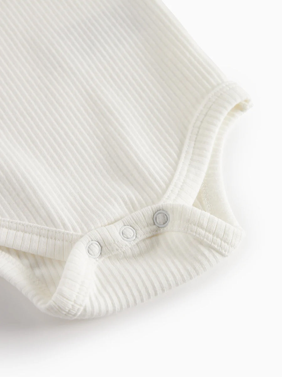 Body med rib fra MarMar - Gentle White1