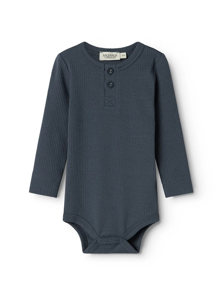 Body med rib fra MarMar - blue