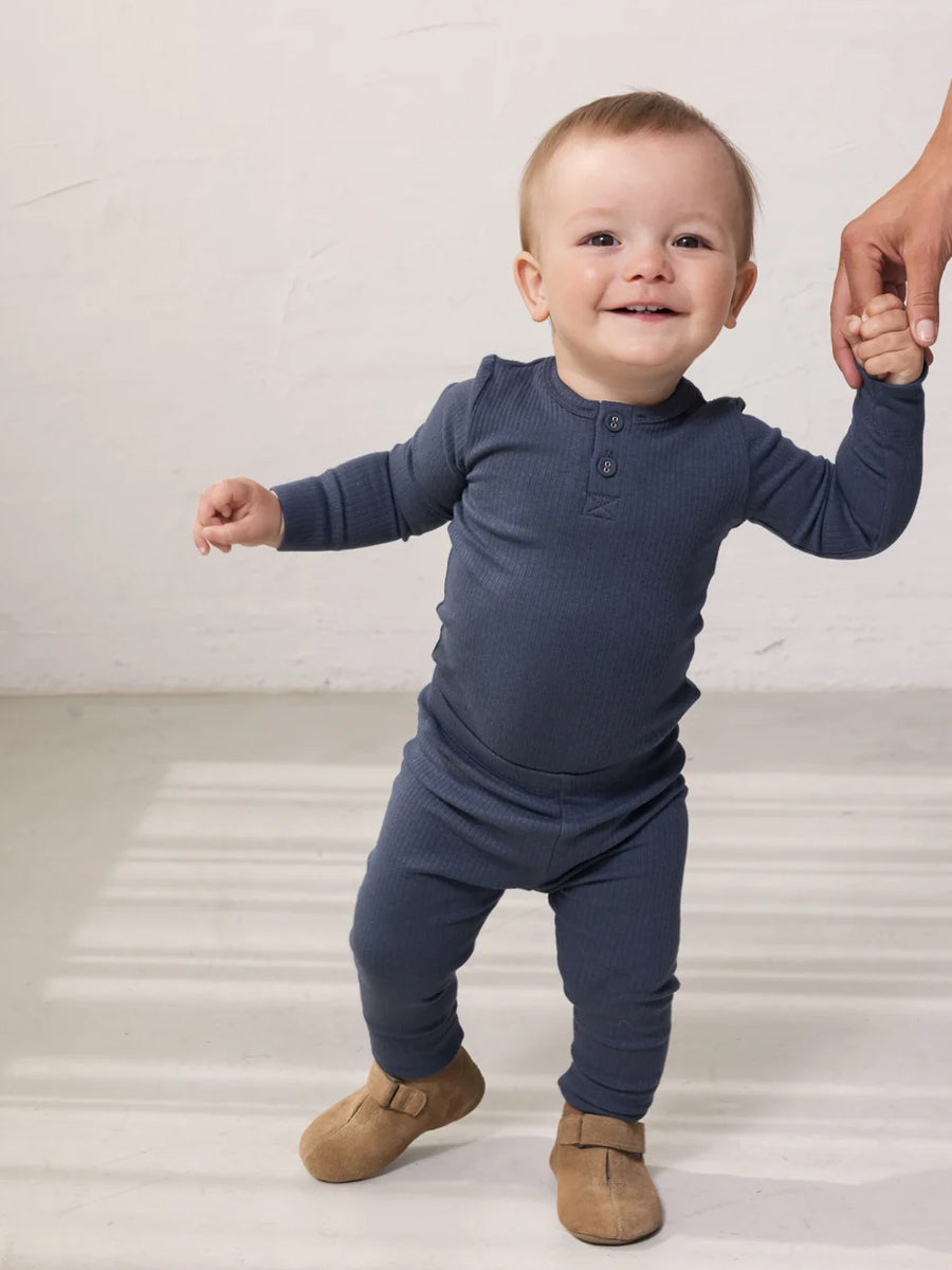 Body med rib fra MarMar, blue