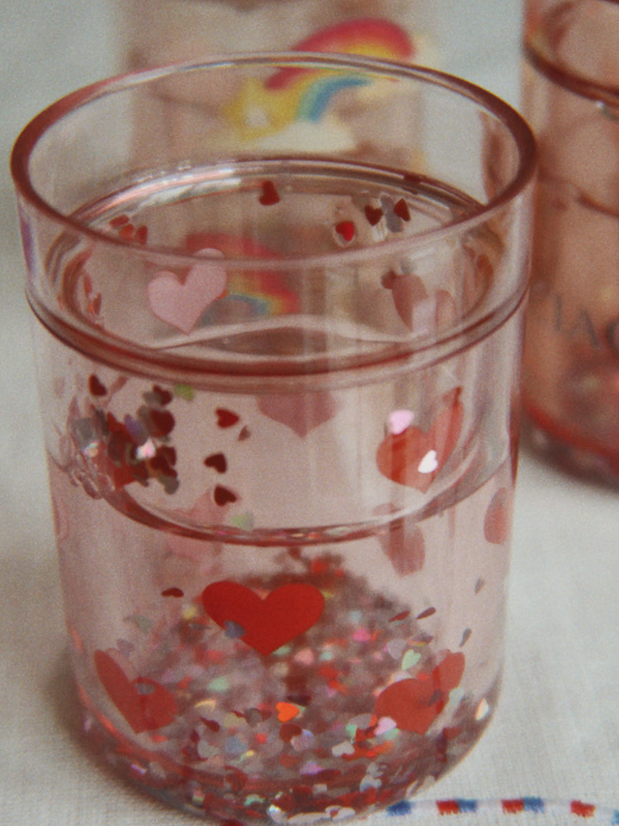 Kopper fra Konges Sløjd (4 stk) - Multi Glitter.