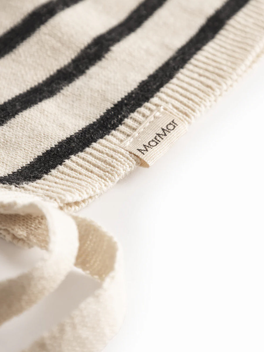 Kyse i bomuld/hør fra MarMar - Off White Stripe.