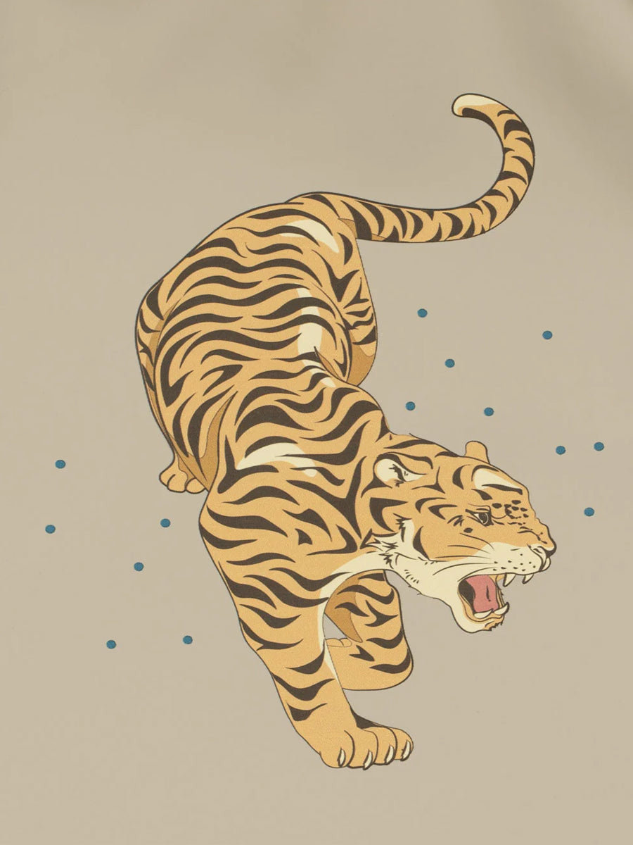 Hagesmæk med ærmer fra Konges Sløjd (2 stk) - Tiger Ruggito.