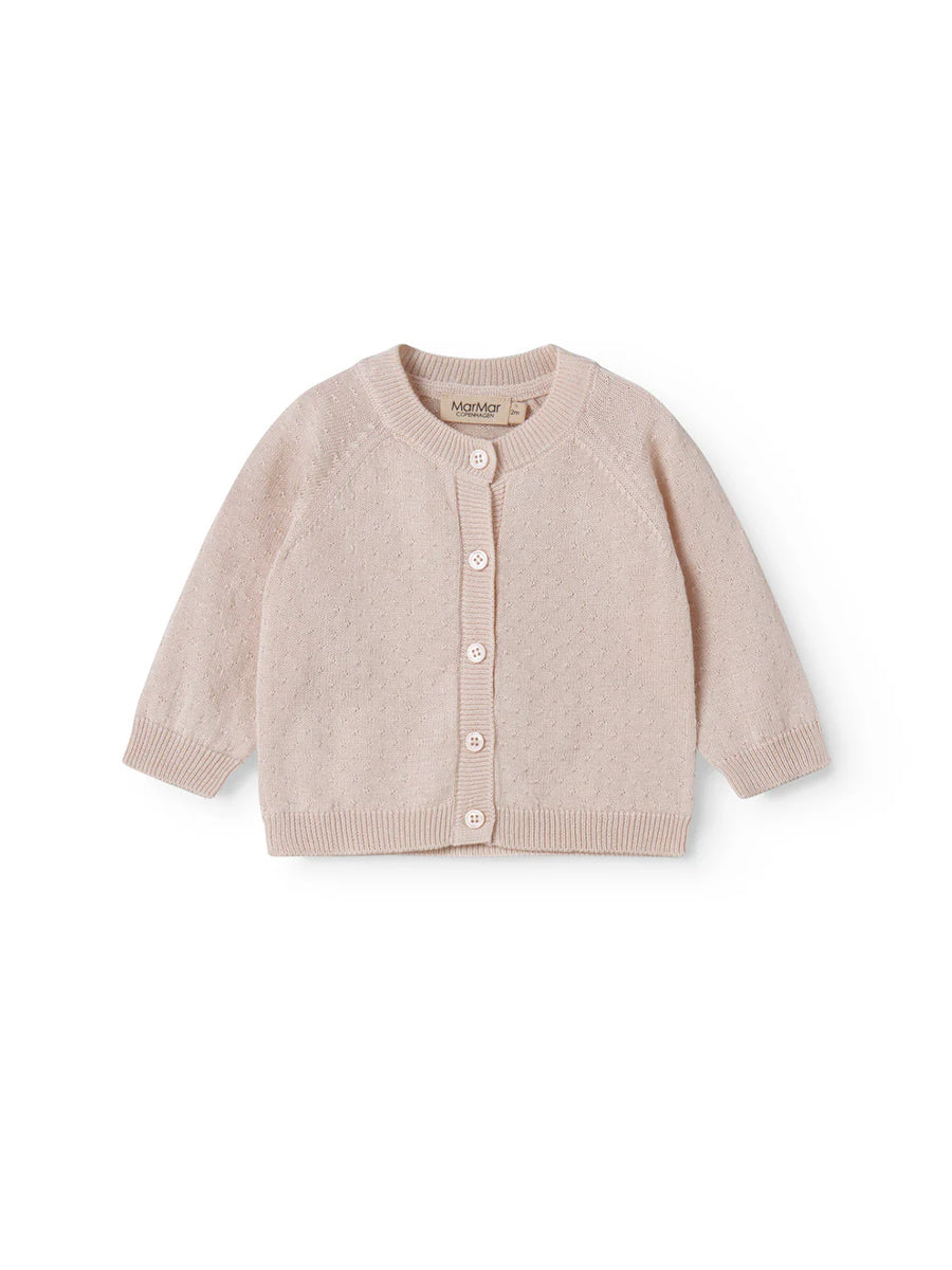 Cardigan fra MarMar - Misty pink