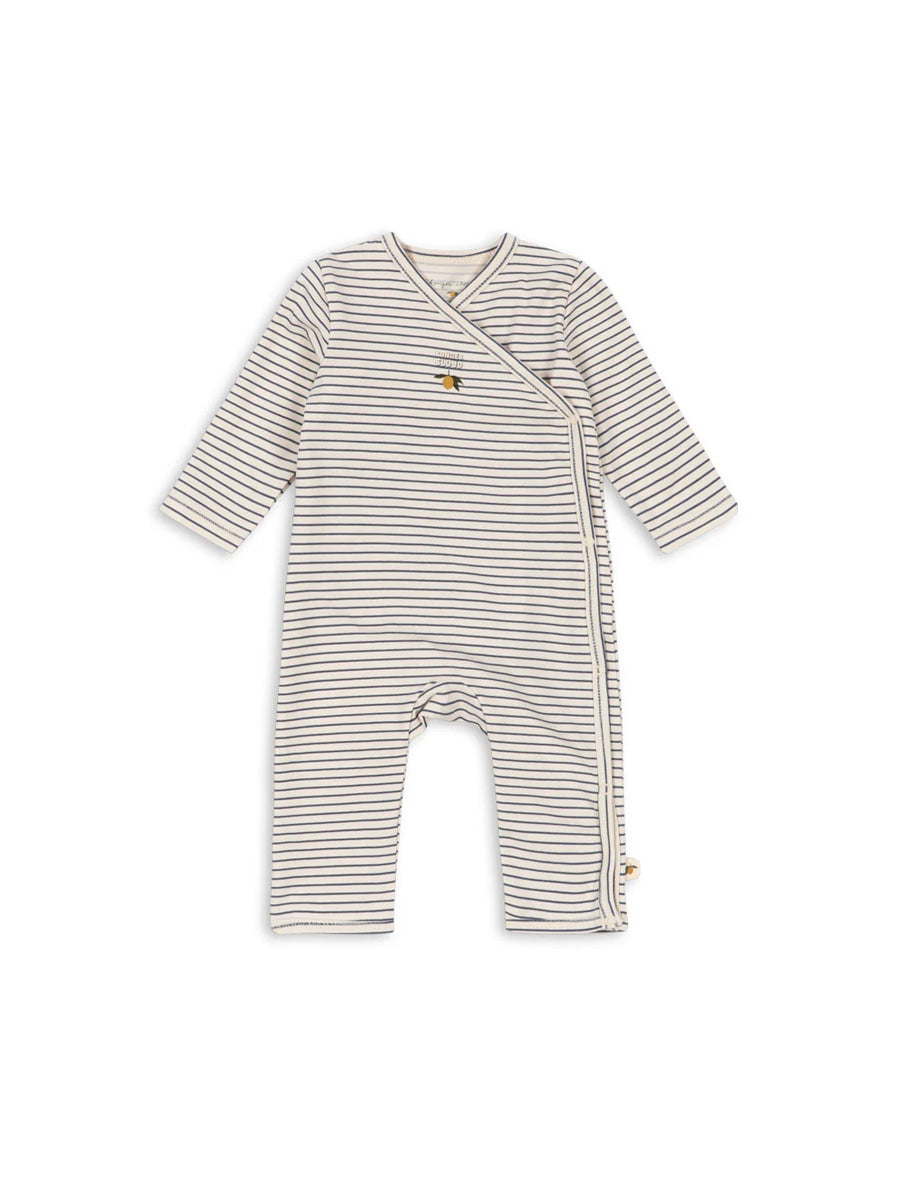 Newborn heldragt fra Konges Sløjd - Stripe Como