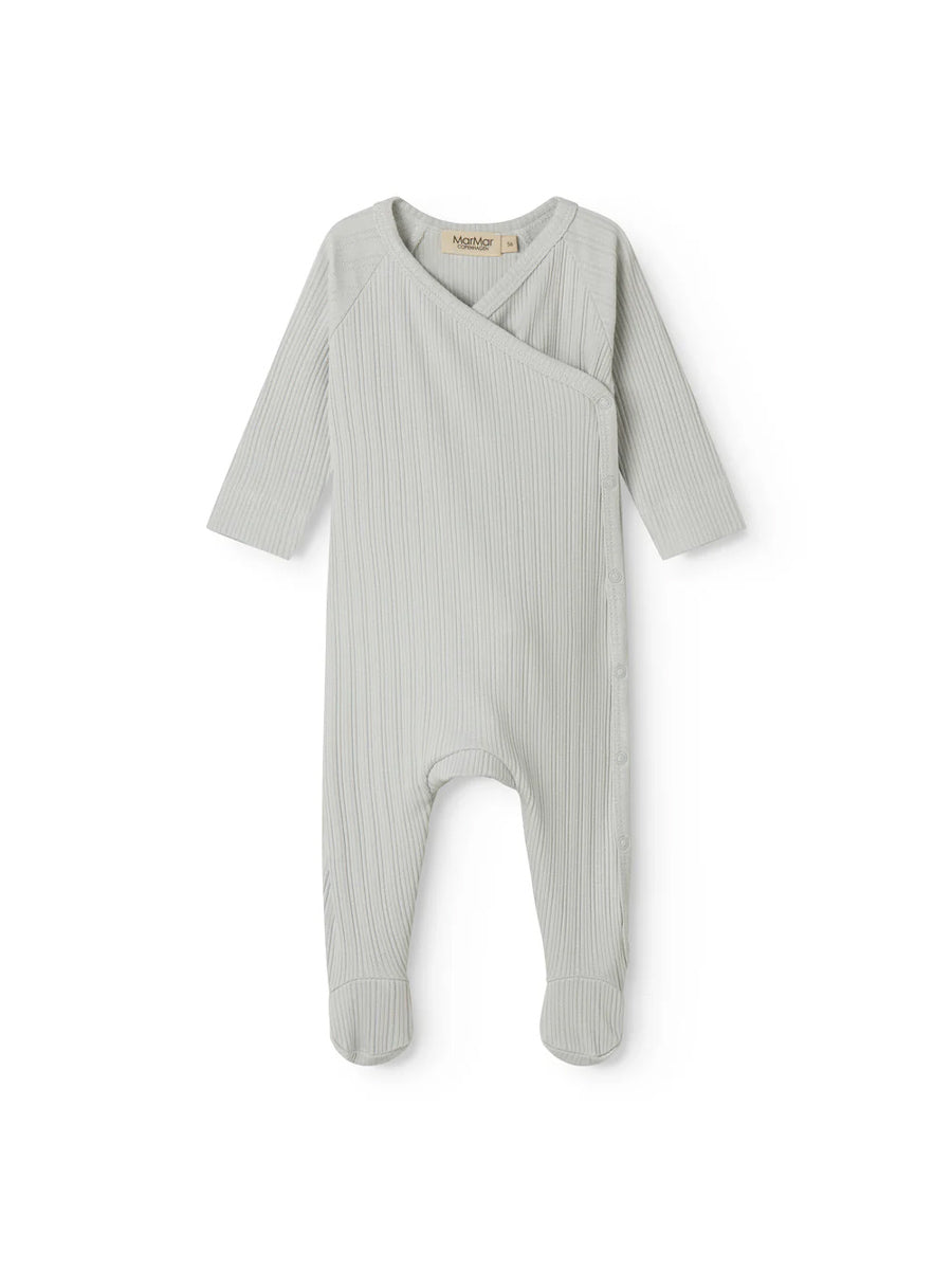 Newborn heldragt i pointelle rib fra MarMar - Morning Dew