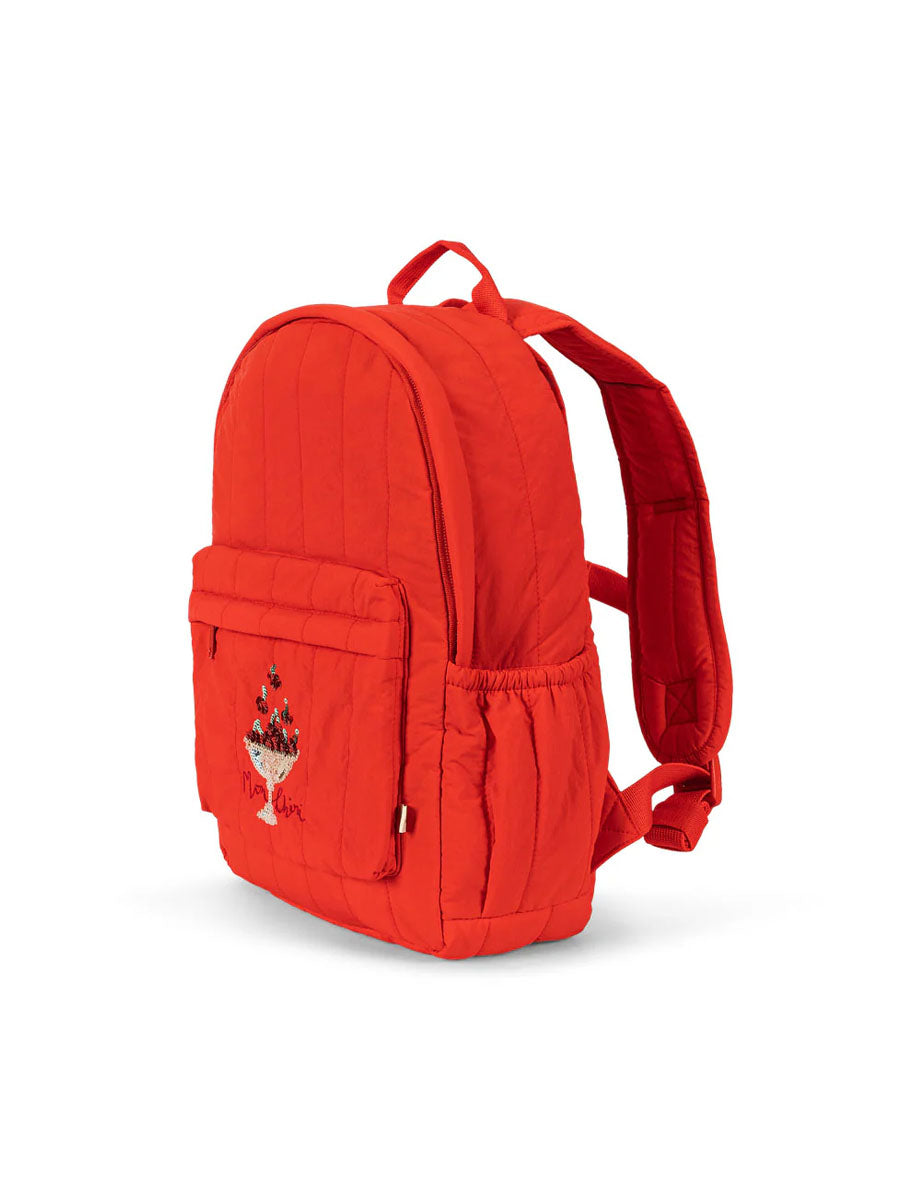 Rygsæk fra Konges Sløjd, Juno Sequin - Fiery Red.