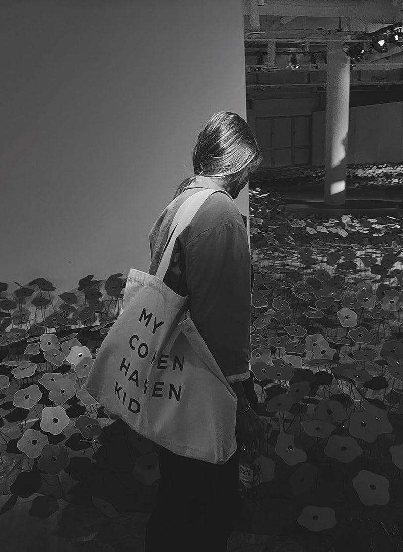 Stor og kraftig canvas taske fra vores eget mærke my copenhagen kid.