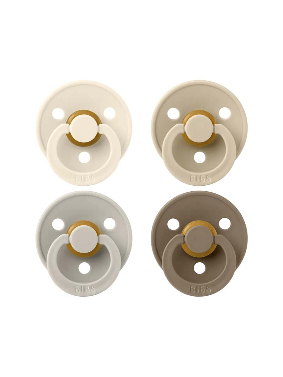 Sutter Colour fra BIBS (4 stk) - Ivory / Sand / Vanilla / Dark Oak