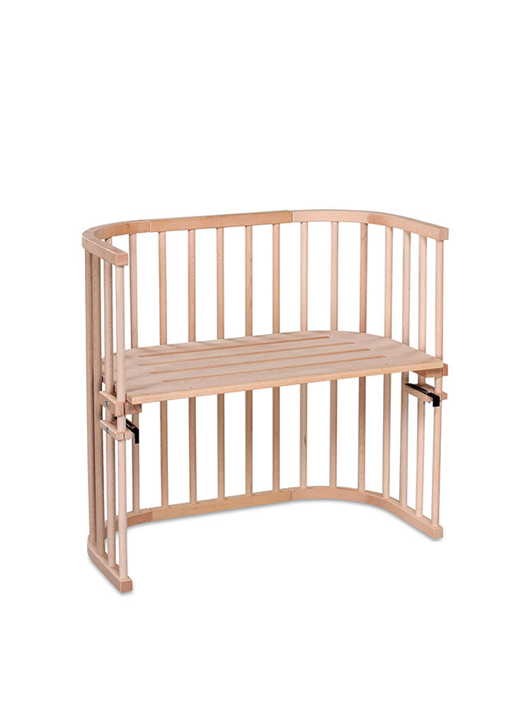 Bedside crib fra Babybay - Original (lav og smal) - Ubehandlet træ