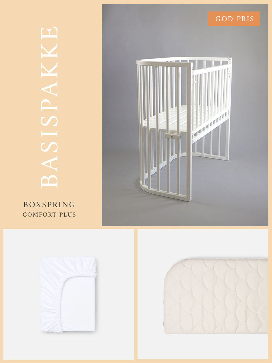 Bedside crib basispakke - Babybay Boxspring Comfort
