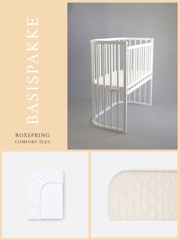 Bedside crib basispakke - Babybay Boxspring Comfort