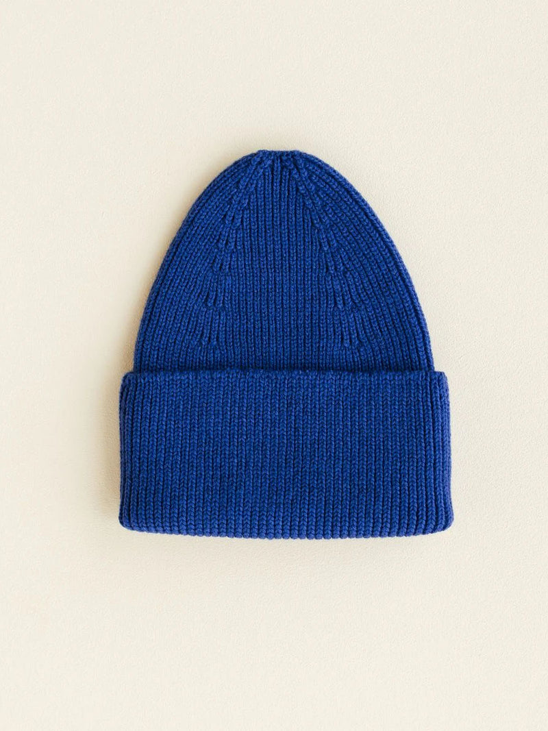 Beanie til voksne fra Hvid Knitware - Cobalt Blue