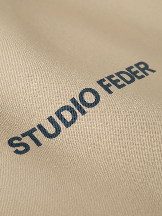 Big Bag fra Studio Feder - Sand Beige Sorealla