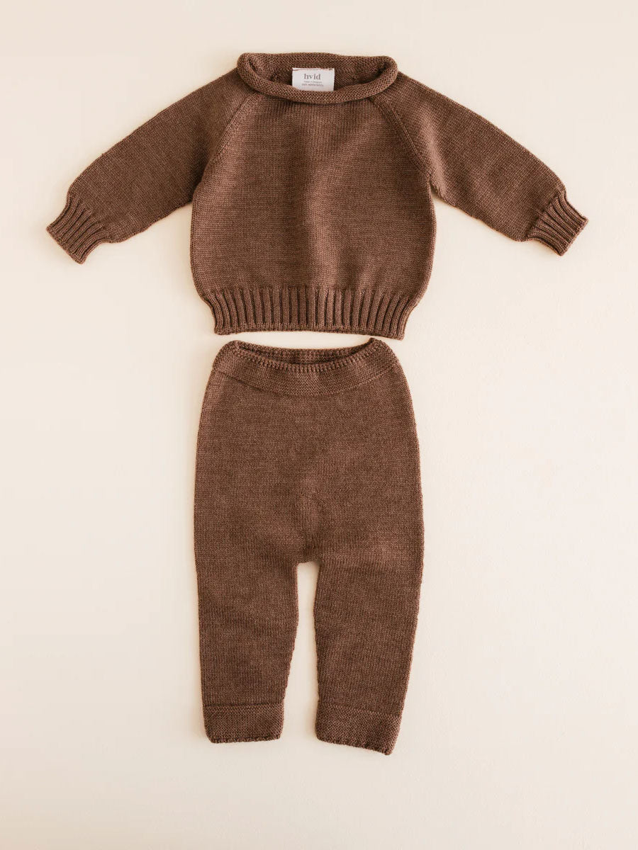 Hvid Knitware, Guido bukser og sweater