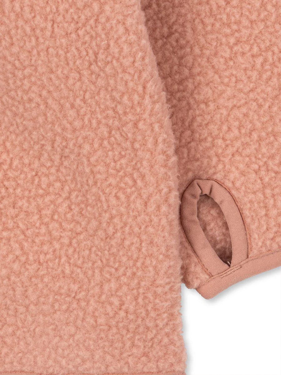 Konges Sløjd fleece jakke - Cameo Brown