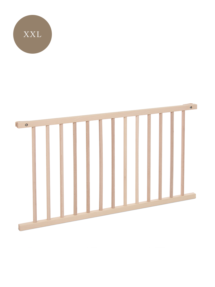 Sidestykke til Babybay XXL, Large - Natur/Ubehandlet træ