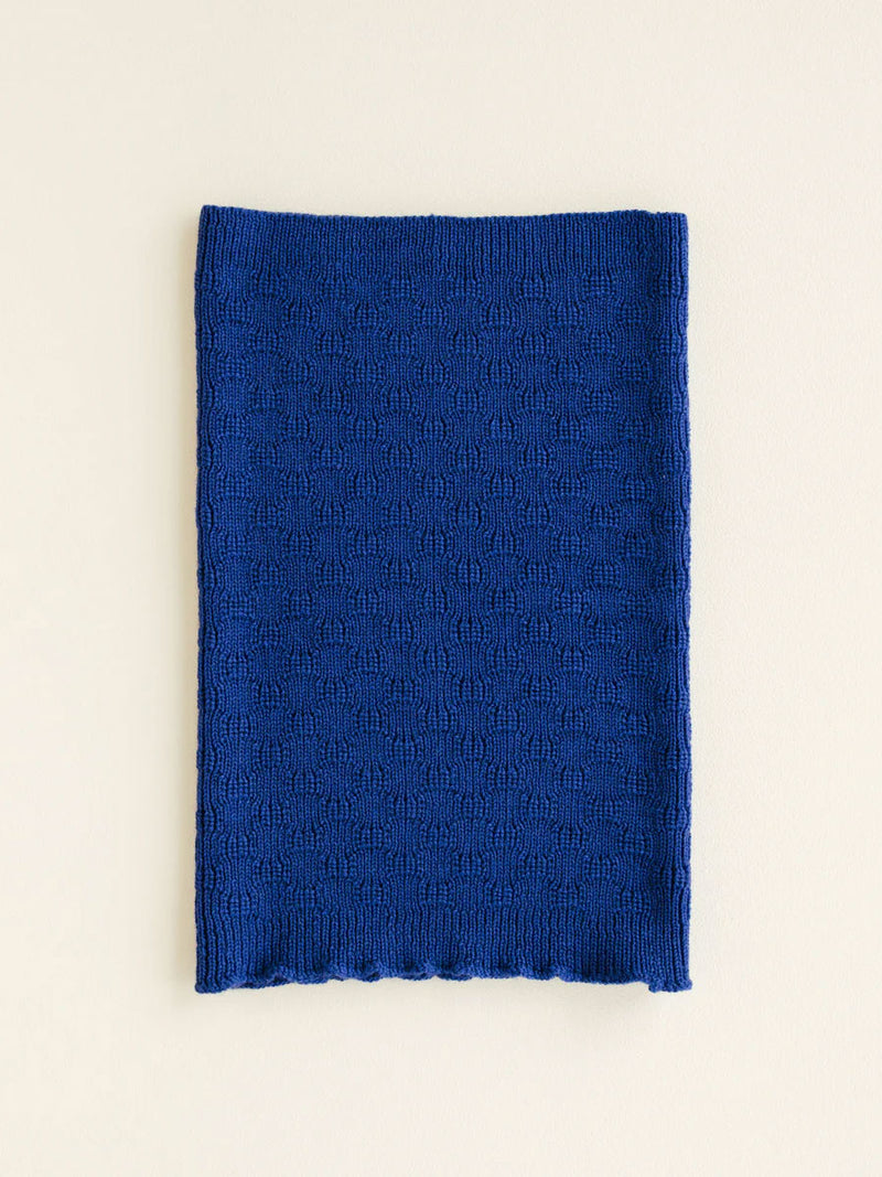 Halsedisse fra Hvid Knitware - Cobalt Blue