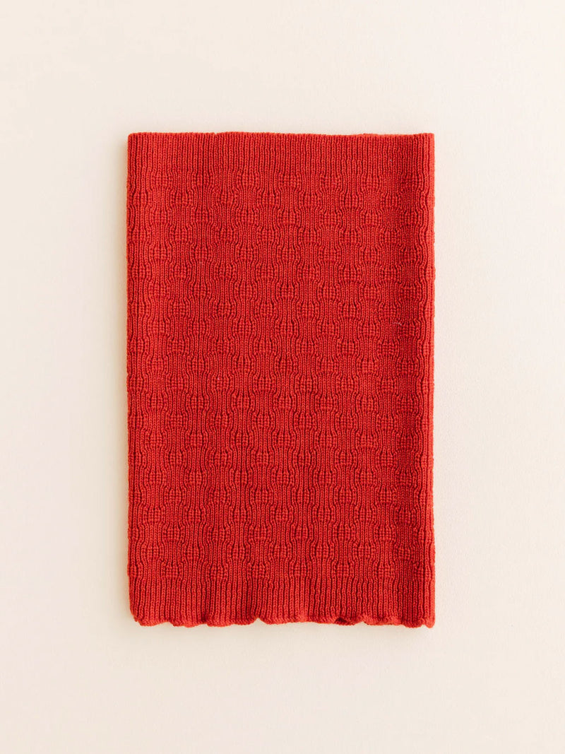 Halsedisse i fra Hvid Knitware - Red