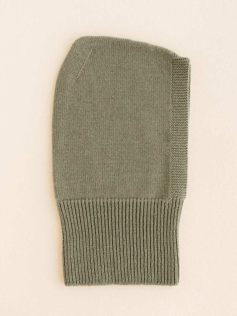 Elefanthue i merino uld fra Hvid Knitware - Artichoke.