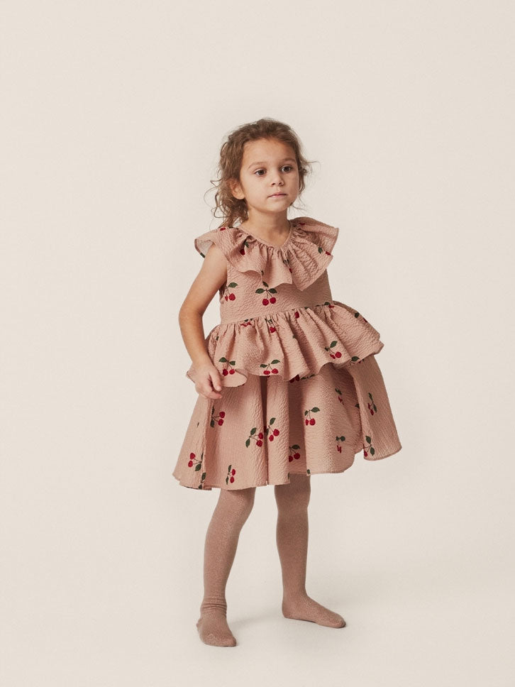 Kjole fra Konges Sløjd - Lunella dress, Ma Grande Cerise Blush