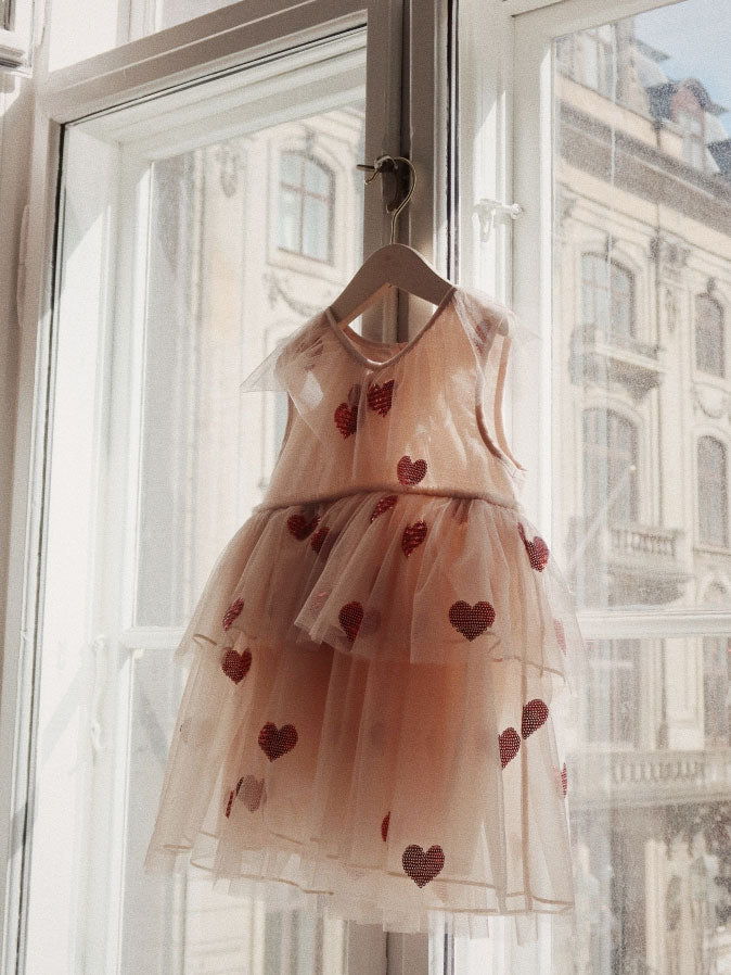 Kjole fra Konges Sløjd - Fairy dress, Hjerter