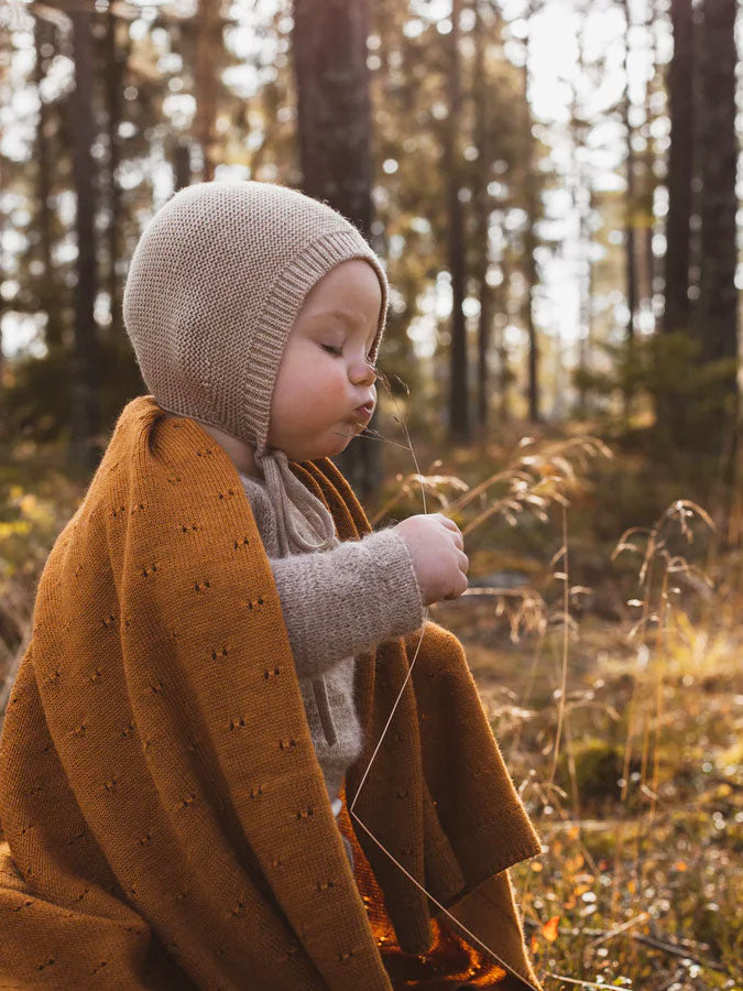 Dolly kse i merinould fra Hvid Knitware - Sand