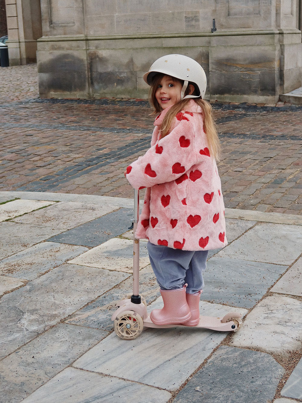 Løbehjul med lemon print fra Konges Sløjd
