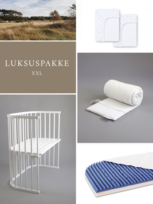 Luksuspakke - Babybay XXL bedside crib