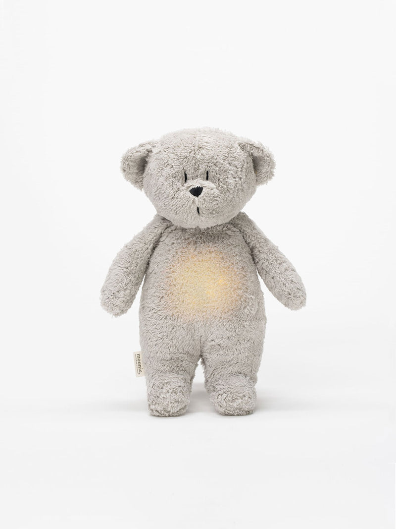 Bamse med lys og lyd fra Moonie - Gray