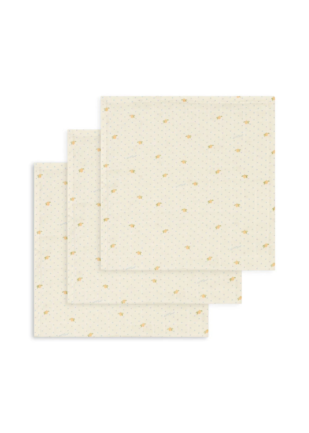 Stofbleer fra Konges Sløjd (3 stk) - Lemon Dot.