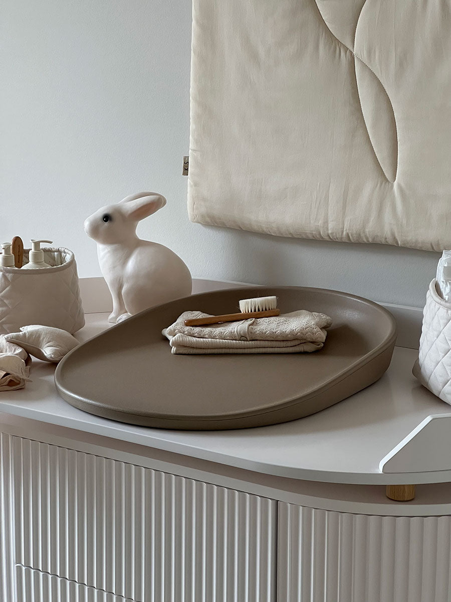 Puslepude i PUR skum fra Kas Kopenhagen - Brown Pebble