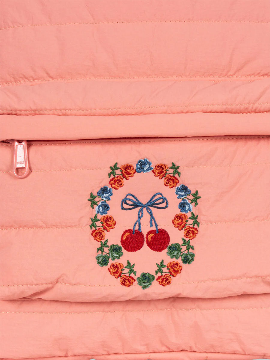 Juno Rygsæk fra Konges Sløjd, Quilted Midi - Strawberry Ice