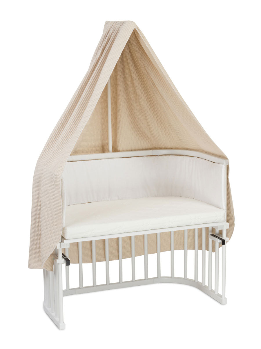 Sengehimmel til uroholder fra Babybay - Vaffelvævet, Sand