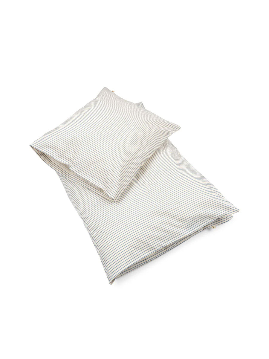 Baby sengetøj fra Konges Sløjd - Stripe Bluie