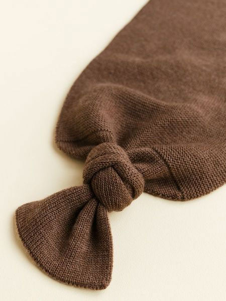 Sovepose til baby i merino uld fra Hvid - Mocha